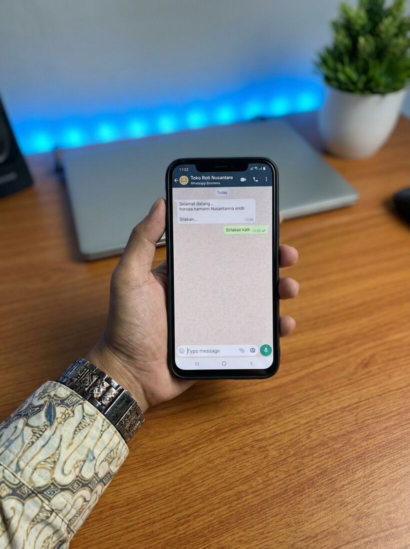 Setiap chat WhatsApp bisa jadi lead CRM - Metanotech ERP